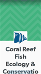 Mobile Screenshot of coralreefeco.totaldiving.com
